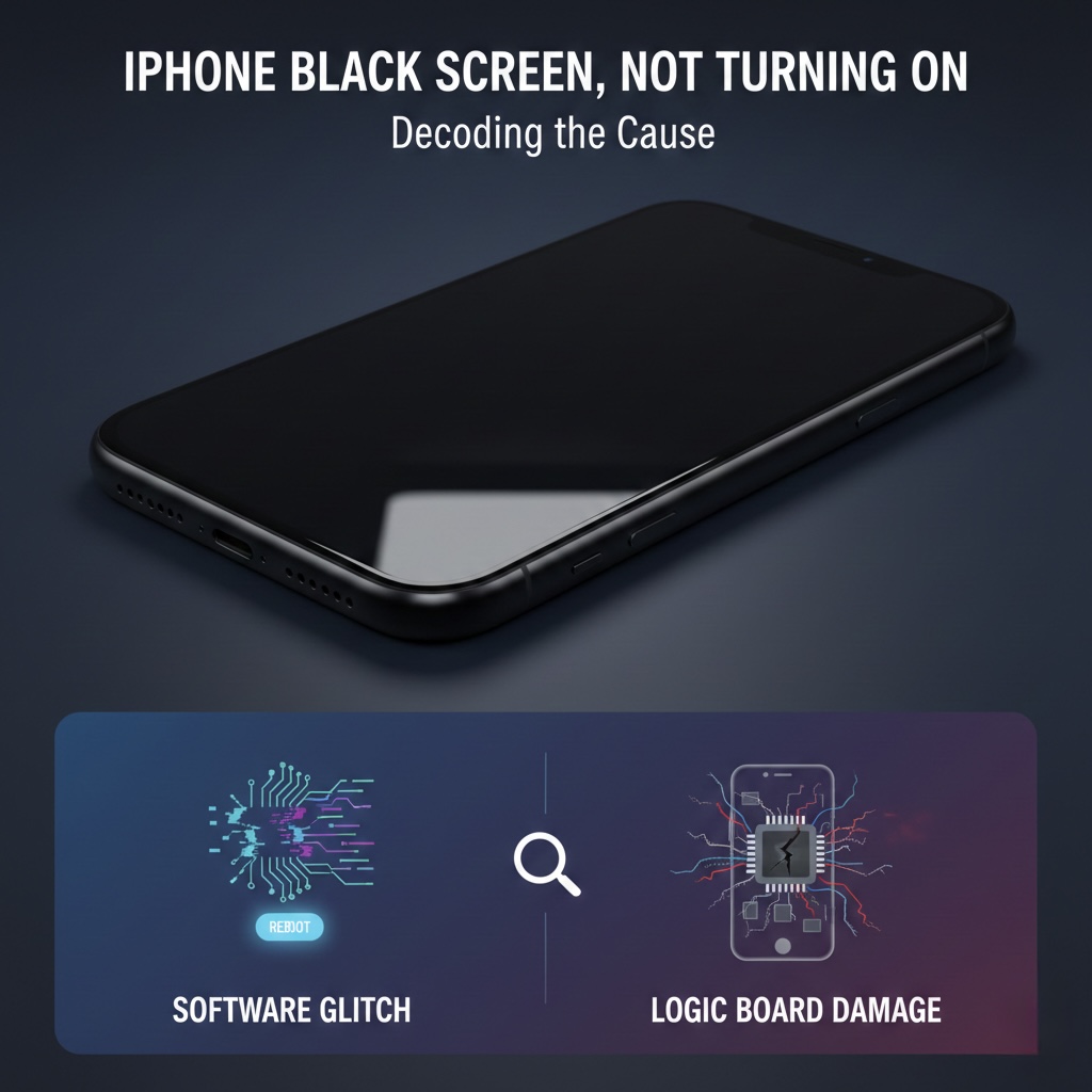 iPhone Black Screen Not Turning On
